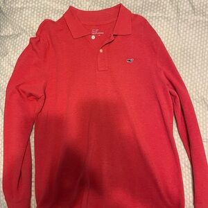 Vineyard Vines long sleeve polo kids size L